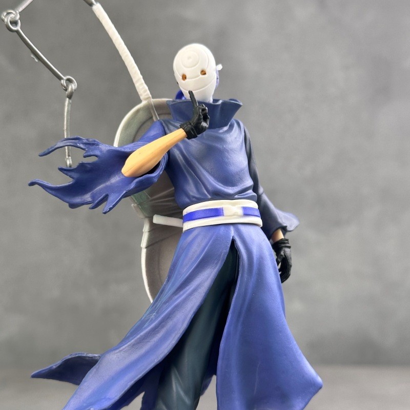 Naruto Anime Hình Đứng Tư Thế Sóng Khổng Lồ Với Tuki Sasuke Với Bánh Xe Tuki Mắt Đôi Đầu Anime GK Mô