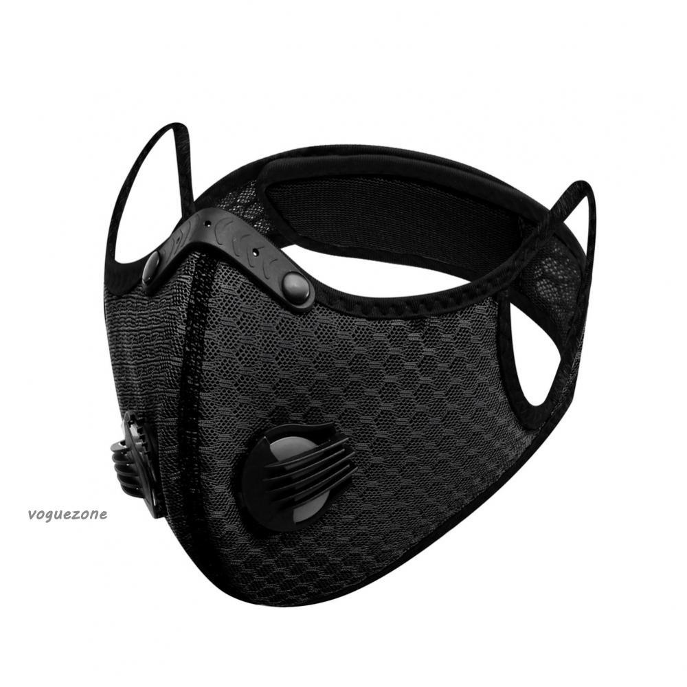 #VOGUEZ#Breathable Cycling Mask with Clear Glasses for Dust Fumes and Outdoor Activities