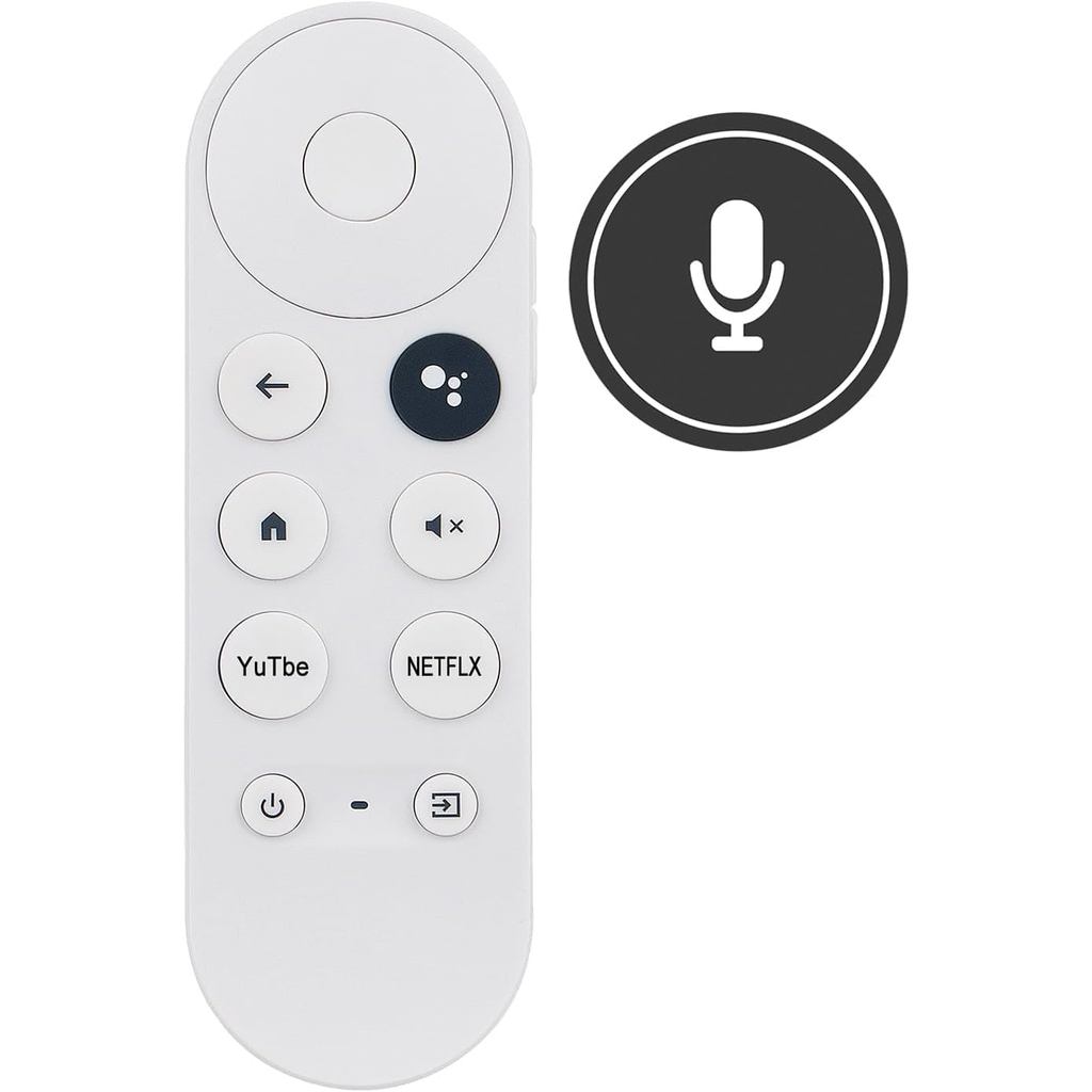 Điều khiển từ xa thay thế cho Google Chromecast, cho Chromecast với Google TV Remote & Google TV Str