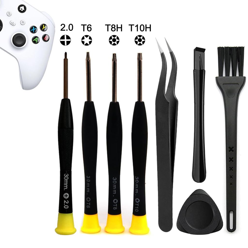 Bộ dụng cụ sửa chữa làm sạch cho Xbox One, Elite 1, Elite 2, 360, One S, Series S / X Bộ điều khiển 