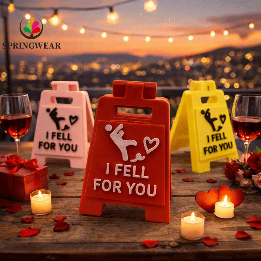 SPRINGWEAR Rơi Vào Tình Yêu Bảng Hiệu, Love Token Kích Thước Mini Dấu Hiệu Lãng Mạn, Dấu Hiệu Tình Y