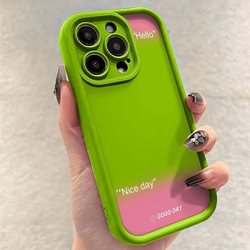 Ốp lưng Samsung A26 5G A05S A15 5G A10 M10 A7 2018 M32 4G M32 5G Vỏ mềm silicon chữ gradient chống r