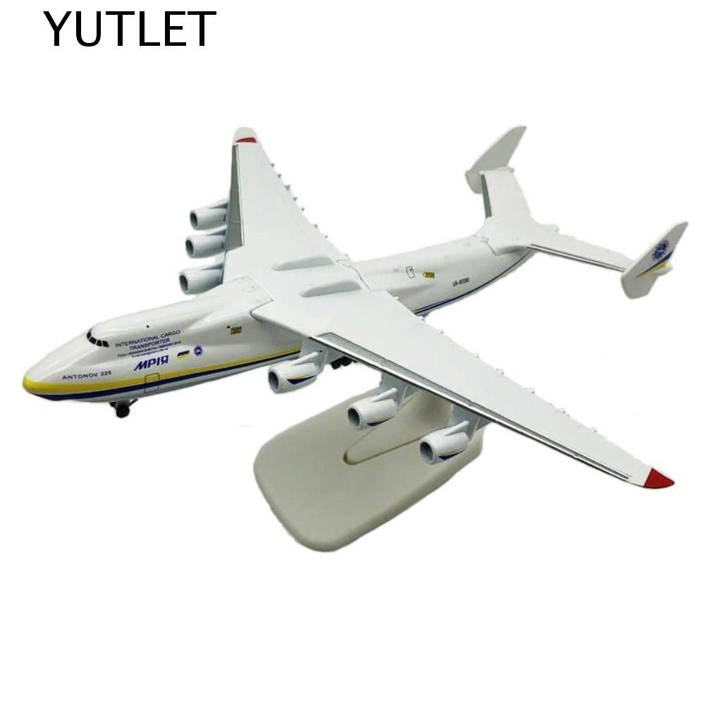 Máy bay mô hình YUTLET AN225, Hợp kim kim kim loại Diecast Antonov an-225, Máy bay tĩnh 20CM Bản sao