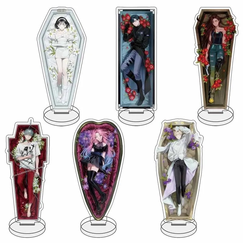 Mô hình Standee Alien Stage ALNST mica acrylic nhân vật Ivan Till Hyuna Mizi Sua Luka trang trí bàn 