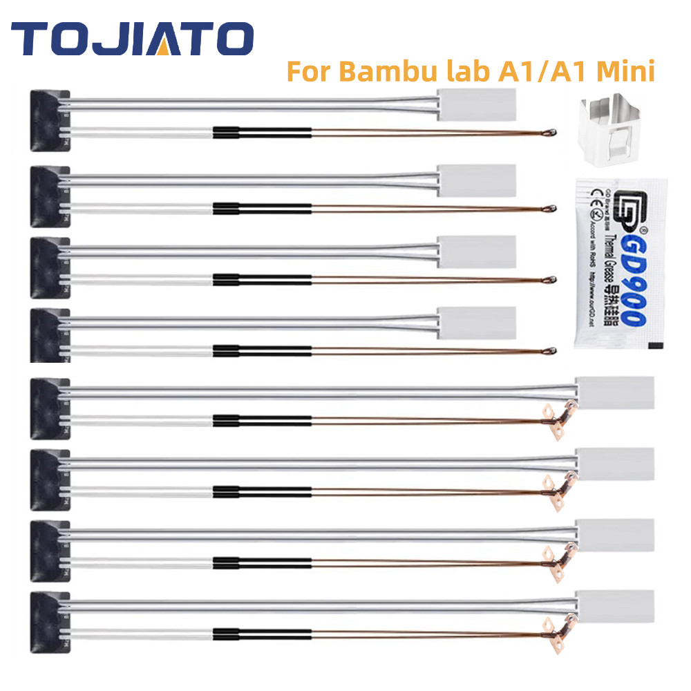 Dành Cho Bambu P1p / p1s A1 / A1 Mini Điện Trở Hộp Mực Gốm Nóng Phù Hợp Với Bambu 3d Máy In Phần