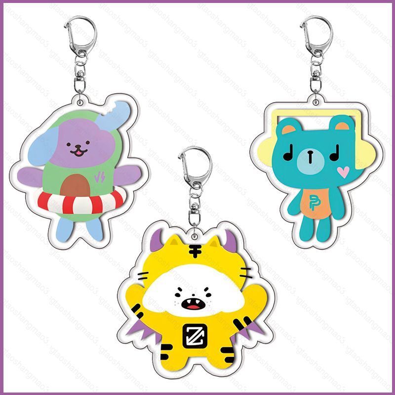 YT3 TOMAFOX Acrylic Móc Khóa Jaidee Hoạt Hình Mặt Dây Chuyền GMMTV CP Túi Phụ Kiện Ngôi Sao Anime Ng