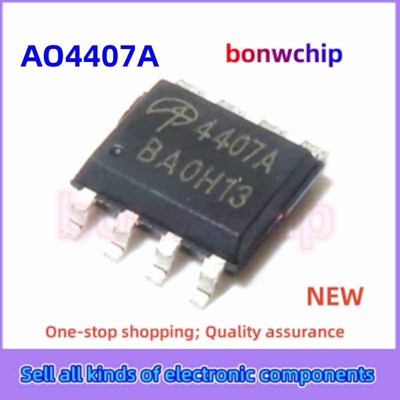 5 Cái / lốc Thương Hiệu Mới AO4407 AO4407A 4407A A04407 SOP-8 MOS Ống Hiệu Ứng Trường Chip Điện