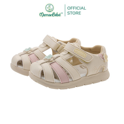 (MamanBébé chính hãng) Sandal tập đi trẻ em Chicco Cromy màu be hồng