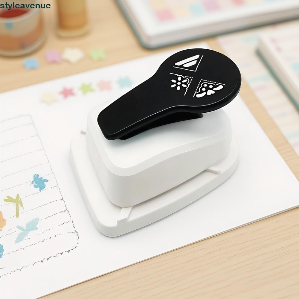 STYLEAVENUE Góc Trang Trí Ren Puncher, Lỗ Puncher Puncher Máy Làm Giấy Thủ Công Punch, Sáng Tạo Cắt 