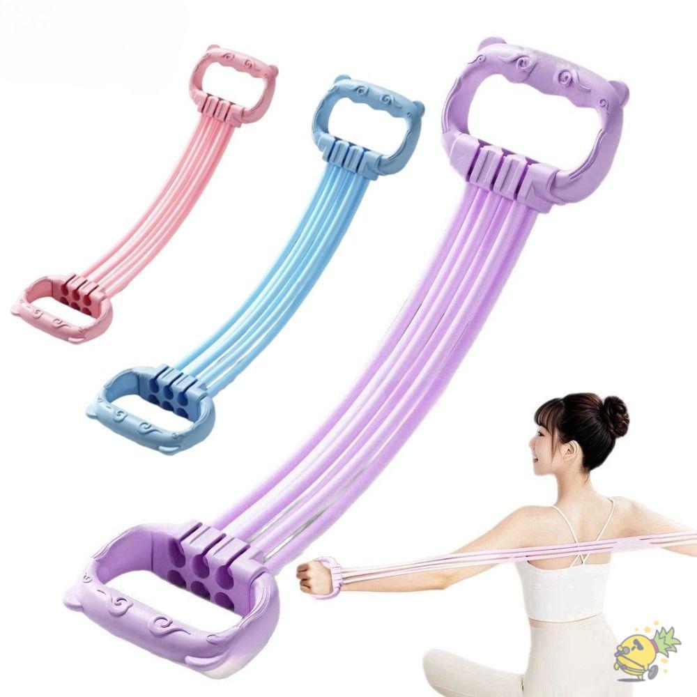 Ban Nhạc Tập Yoga INNEXT - Dây Kháng Lực Điều Chỉnh Từ 15-90lbs, Có Dây Đeo Cơ Bắp và Lưng Tháo Rời