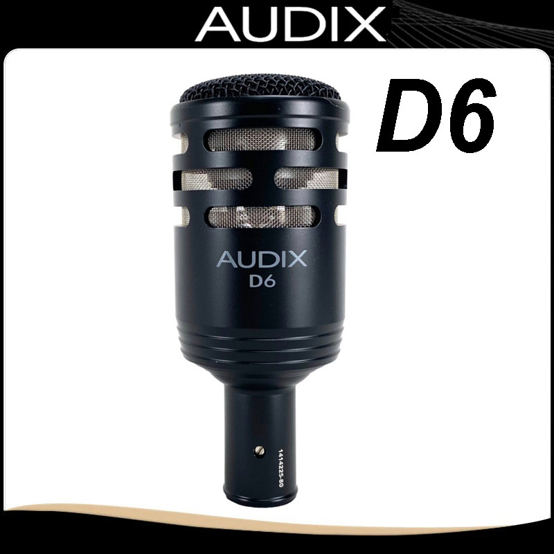 Audix D6 Chuyên Nghiệp Năng Động Cụ Micro Cardioid Kick Trống Mic Cho Sân Khấu Phòng Thu Phát Sóng V
