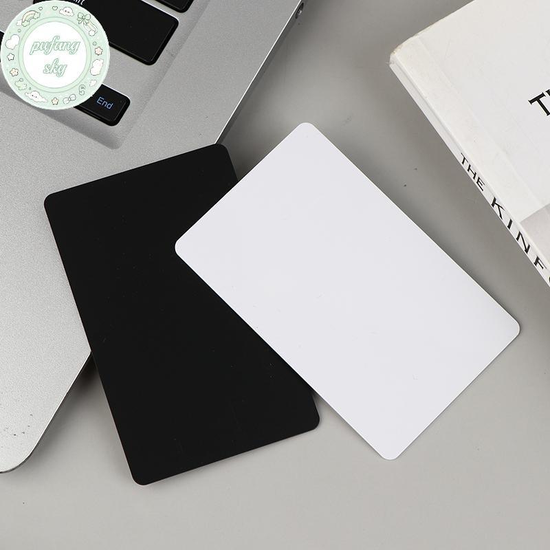 PUSKY 5 / 10 Cái NFC215 Thẻ Trắng Có Thể Ghi Lại NFC NT-AG215 Thẻ PVC nk Dễ Dàng Lập Trình Tiện Lợi 