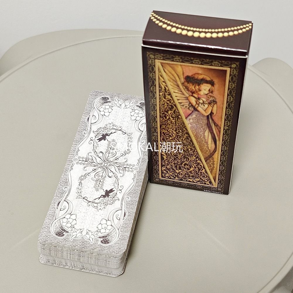 12 * 5.4cm Không Quá Sợ Tarot Bảng Tiếng Anh Trò Chơi Thẻ Trò Chơi Thấp Sợ Tarot Panvit Series