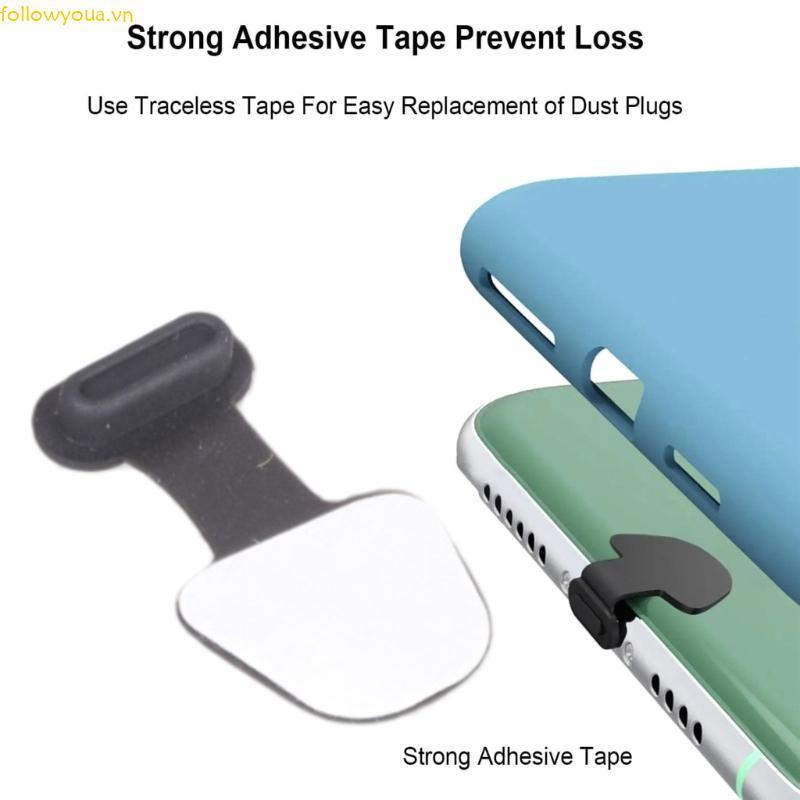 Fol Type C Dust Plug Vỏ silicon cài đặt để tăng cường bảo vệ thiết bị