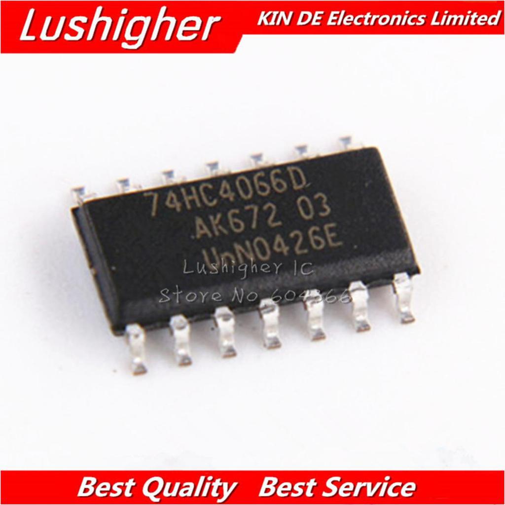 20 CHIẾC 74HC4066D 74HC4066 SOP14 SOP SN74HC4066DR SM Mới Chính Hãng