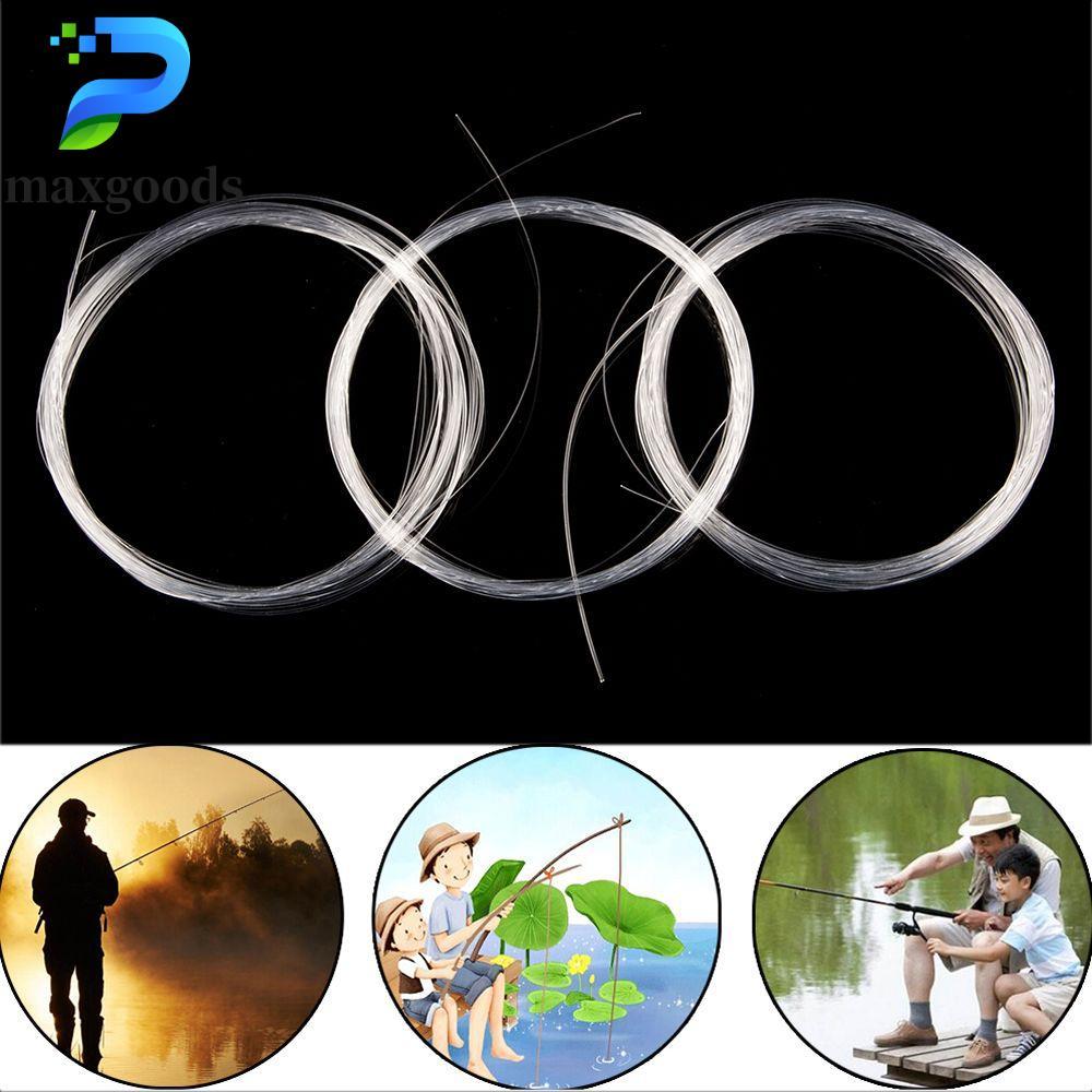 Dây Câu Cá Nylon Trong Suốt cho Cá Chép và Câu Bay - Kích thước từ 1 đến 6 Pound Test