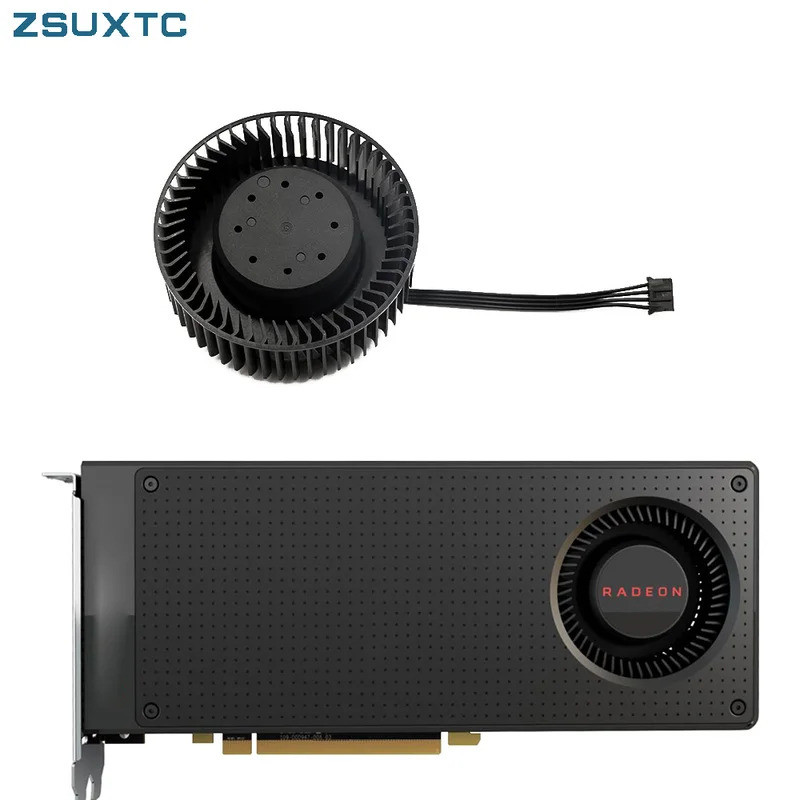 Quạt card đồ họa HL PLB06625B12HH RX480 RX470 cho XFX AMD Radeon R9 270 / 270X RX 470 480 Quạt làm m