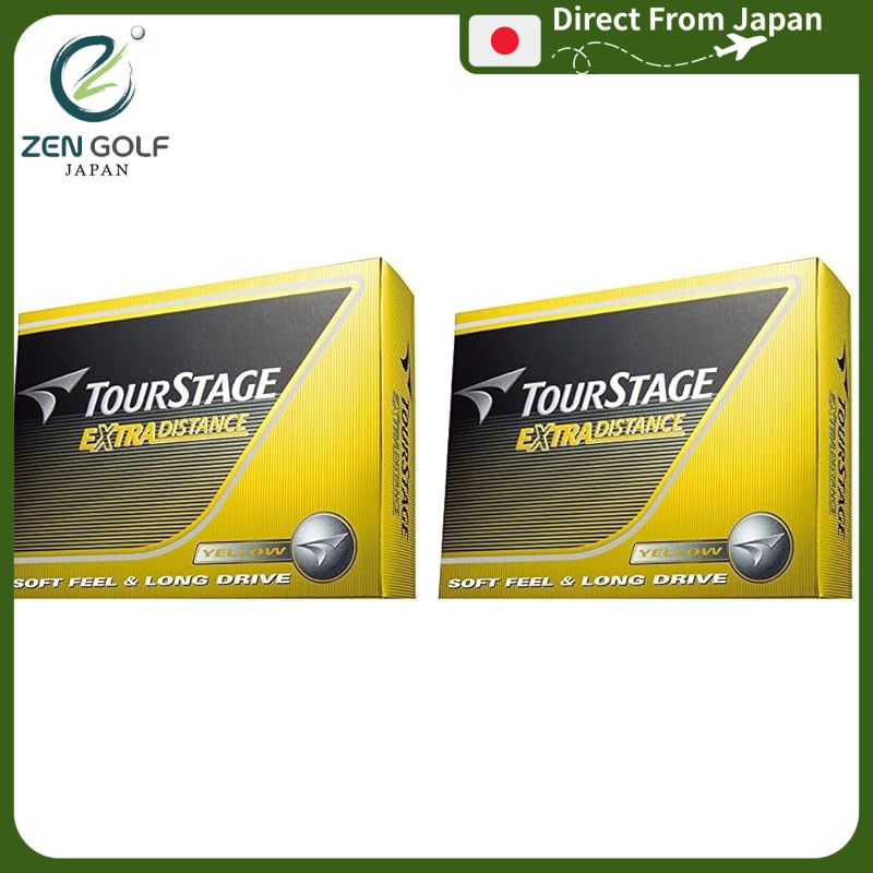BRIDGESTONE TOURSTAGE Extra Distance Golf Balls - 1 Dozen (12 Balls)