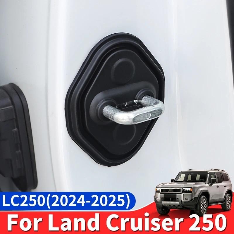 Dành Cho Xe Toyota Land Cruiser lc250 Prado LC250 1958 J250 Khóa Cửa Silicon Vỏ Bảo Vệ, Phụ Kiện Nân