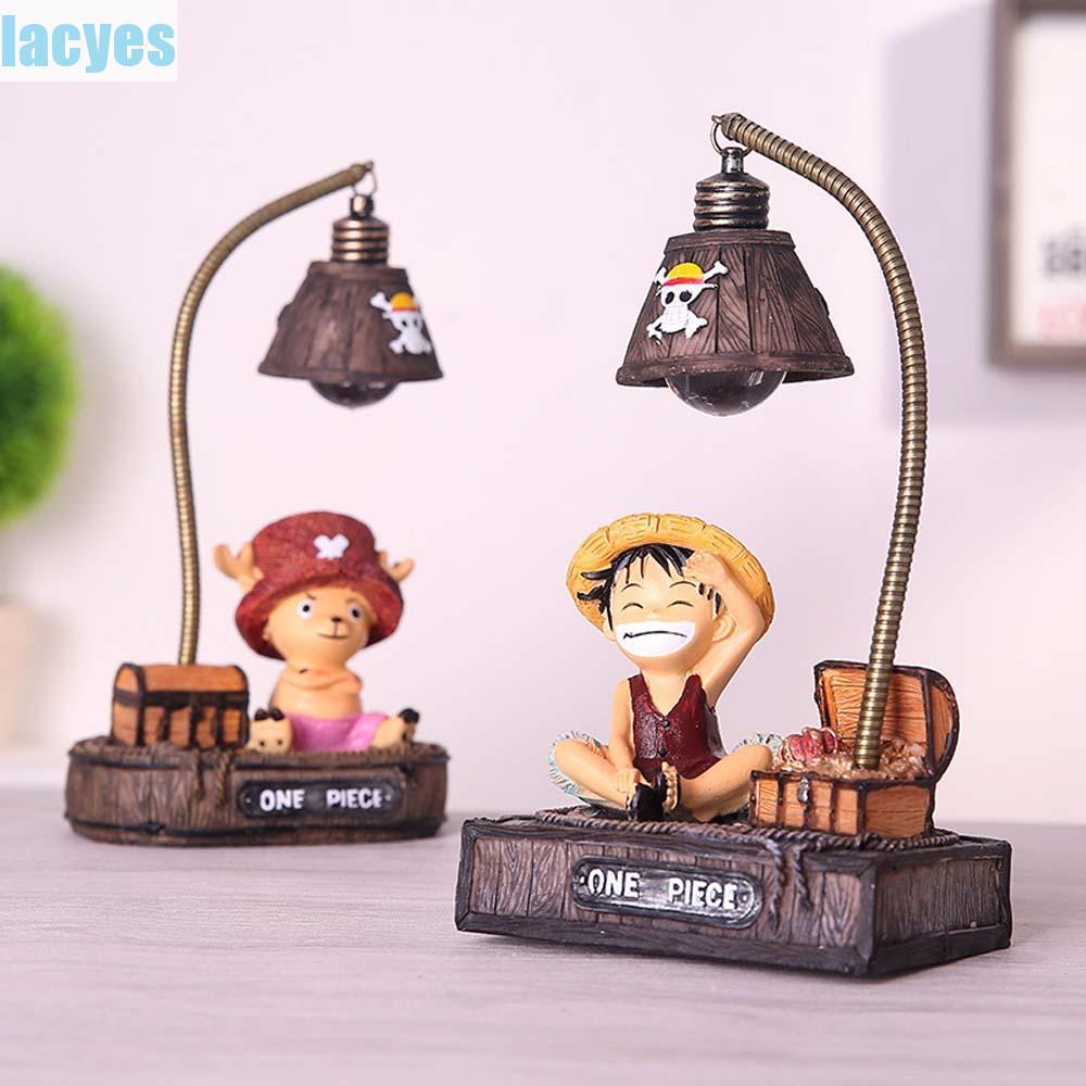 LACYES Luffy Hình Led Anime Đồ Chơi Mô Hình Anime Bộ Sưu Tập Mô Hình Mô Hình Chopper Hành Động Hình
