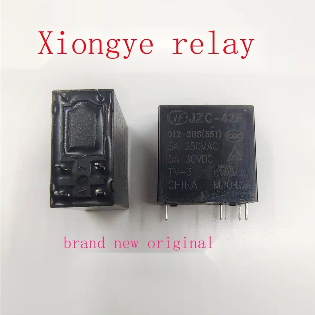 Hàng mới chính hãng JZC-42F 012-2HS 5A 6 feet Hongfa