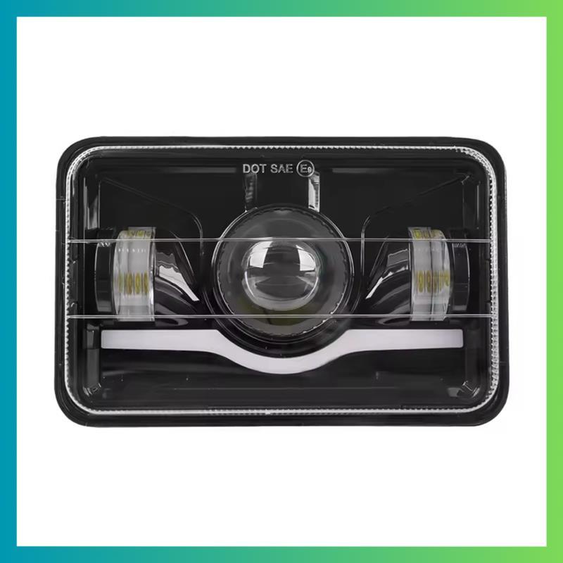 Đèn pha LED 4 "X6" Máy chiếu Ống kính hình cầu H4656 H4651 Đèn pha LED cho DRZ400S DRZ400SM DRZ250 D