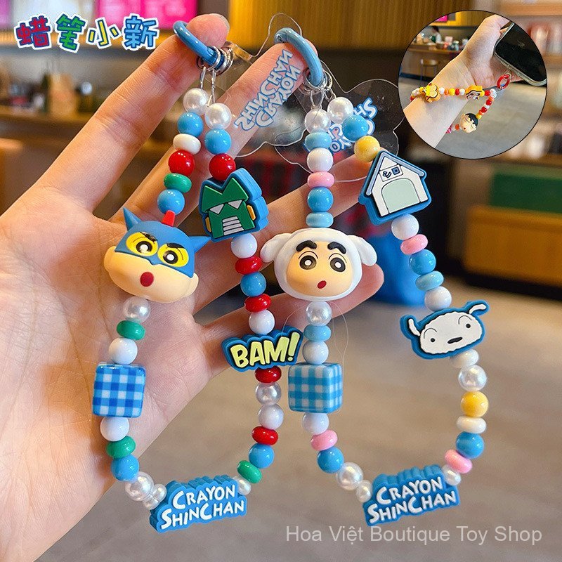 Móc khóa Shin-Chan Đính Hạt Điện Thoại Di Động
