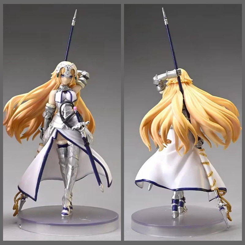 Damomaru Fate Night Fate FGO Thẩm phán Trắng Joan of Arc Đứng Hình Anime Hàng Hóa Mô Hình