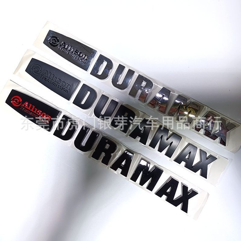 Thích hợp cho Chevrolet GMC Logo xe sửa đổi DURAMAX Pickup Dán nhãn 3D Stereo Car Logo