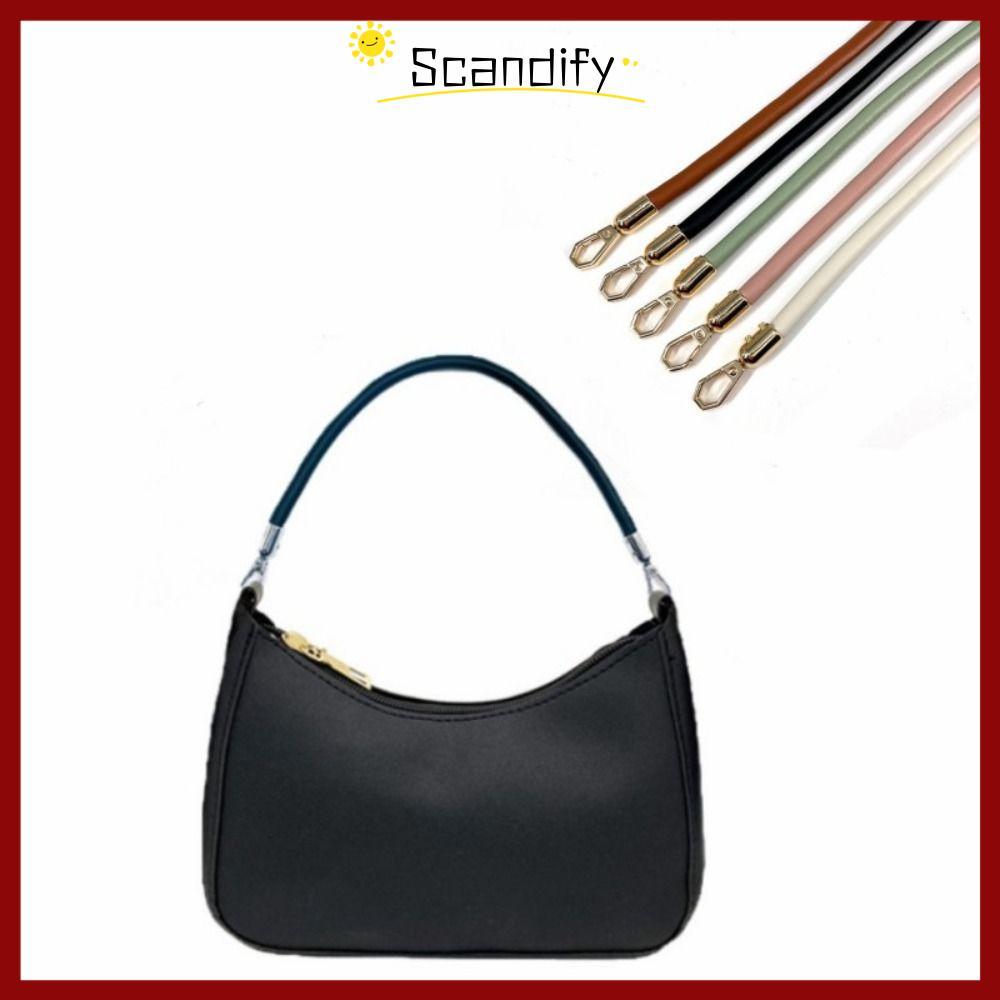 [Còn hàng] Túi xách SCANDIFY Dây đeo vai, Dây đeo túi 40 / 60cm bằng da PU, Phụ kiện dây đeo Túi đeo tay thay thế DIY mềm mại