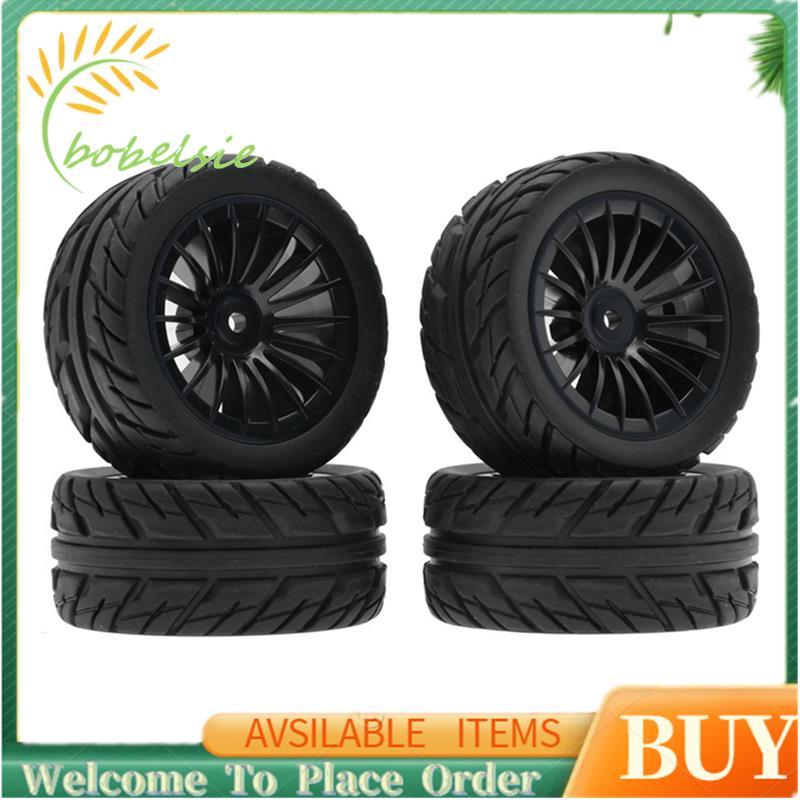 4 Bánh Xe Lốp Cao Su Cho SG1603 SG1604 SG1605 UDIRC UD1601 UD1602 UD1603 UD1604 1 / 16 RC Xe Nâng Cấ