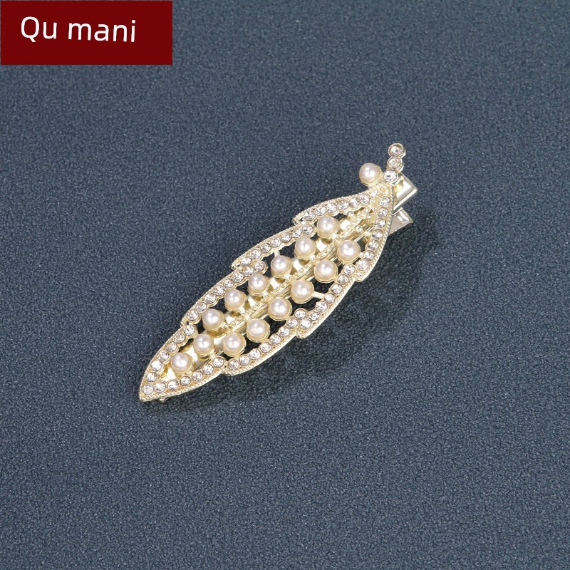 kẹp tóc mái nữ kẹp tóc ngọc trai Kẹp tóc kẹp tóc nữ mùa hè tiên nữ kẹp tóc trang trí bên hông kẹp tó