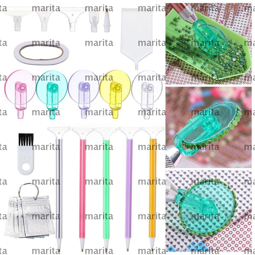 MARITA Diamond Painting Tool Phụ kiện may vá Túi lưu trữ Cross Stitch Đầu bút thay thế