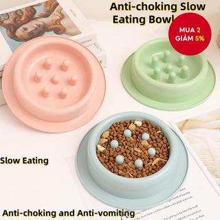 Bát cho chó ăn chậm cho chó con Choke Bát thú cưng Đế trọng lượng cho chó và mèo nhỏ Thúc đẩy thói quen ăn uống lành mạnh Dễ dàng và ổn định