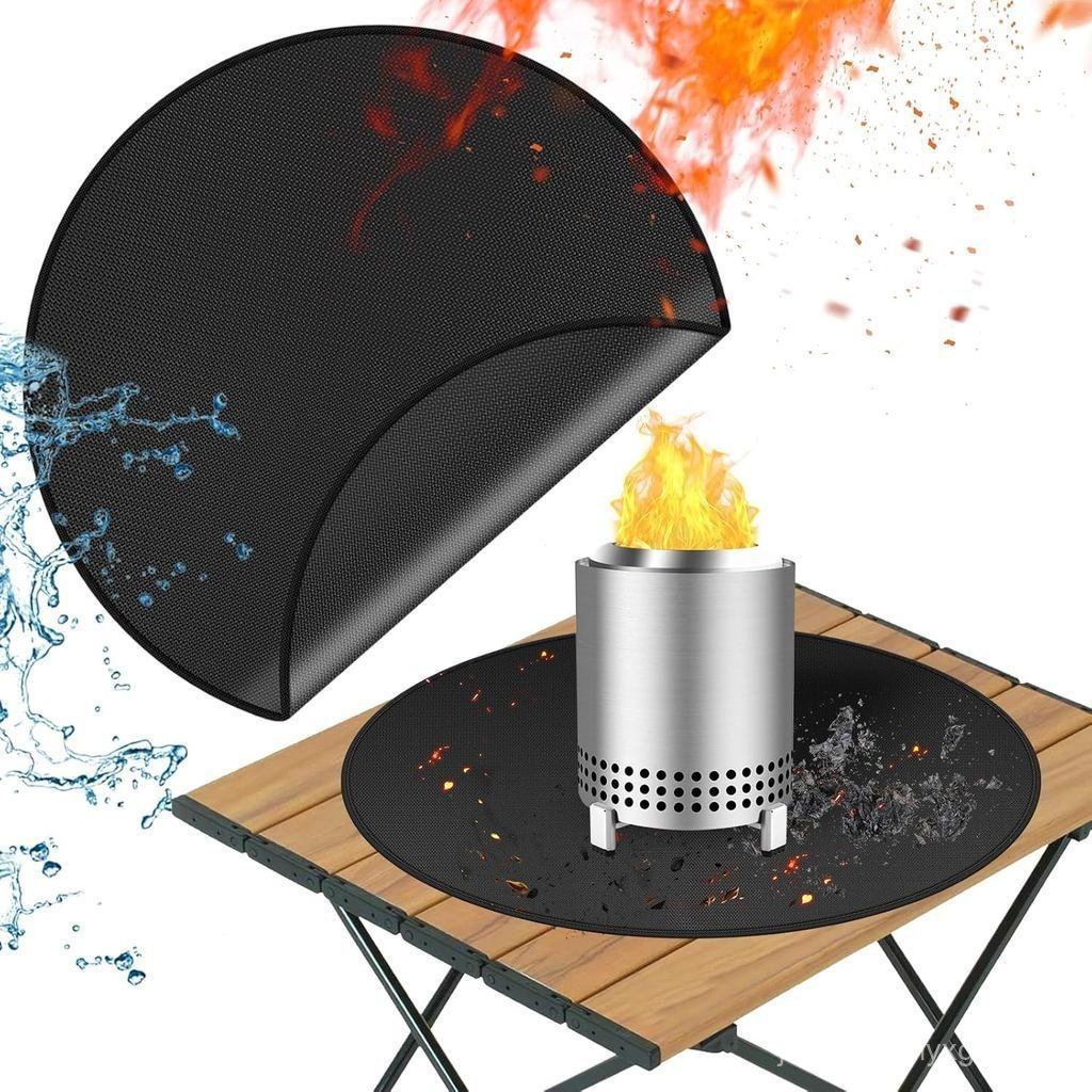 Thảm chống cháy 24 Inch Thích hợp cho phụ kiện Mesa Kitchen Solo và Mesa XL, Thảm chống cháy Thích h