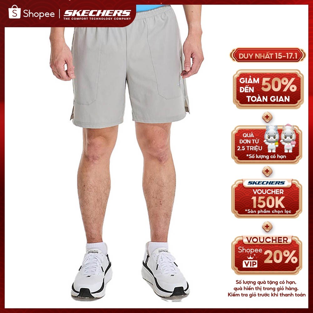 Quần Đùi Thể Thao Nam Skechers Performance Dynamic Walking Collection Shorts - SP125M047-04SZ Online