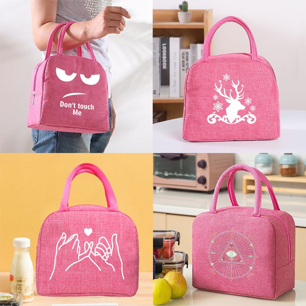 Outdoor picnic Leak-proof handbag lunch bag In stock Insulated lunch bag Thickened Student portable 