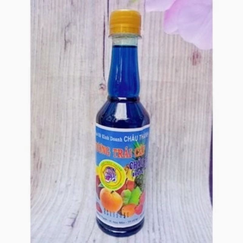 🍒Siro Châu Thành 400ml Vị Việt Quất Thơm Ngon Pha Trà Sữa, Trà Trái Cây, Đá Xay, Kem, Cooktail...🍯