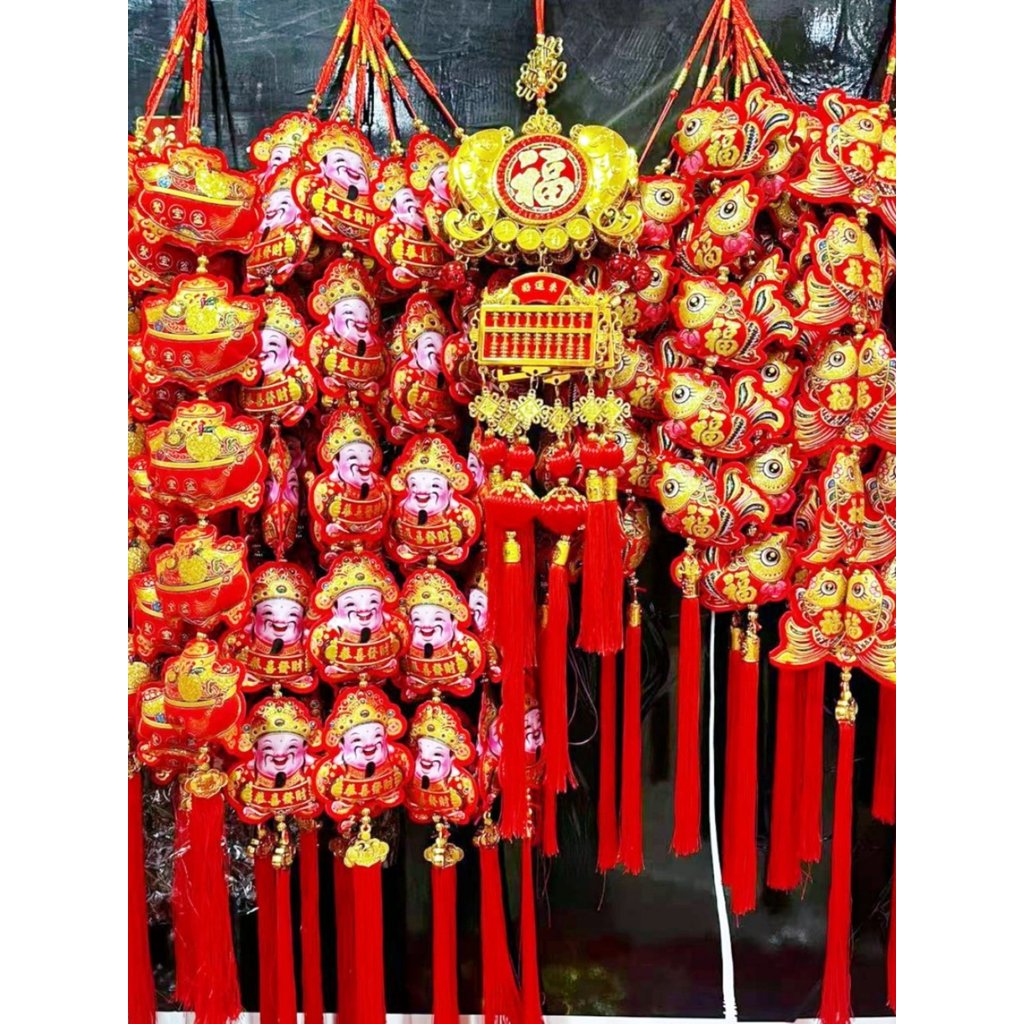 đồ trang trí tết 2026 đồ trang trí tết Đồ trang trí ngày tết Đồ trang trí chuỗi hạt tiêu chữ Phúc Đồ