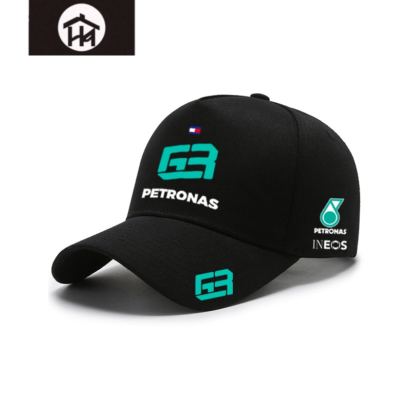 Không. 44 Hamilton ký mũ lưỡi vịt nam nữ Benz Mercedes-Benz AMG Mercedes-Benz F1 đội bóng chày