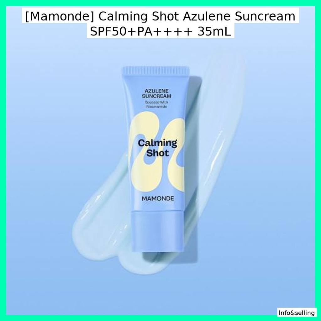 [Mamonde] Kem chống nắng Azulene SPF50 + PA + + + + 35mL / Bảo vệ Azulene / Hàn Quốc / bởi Thông tin