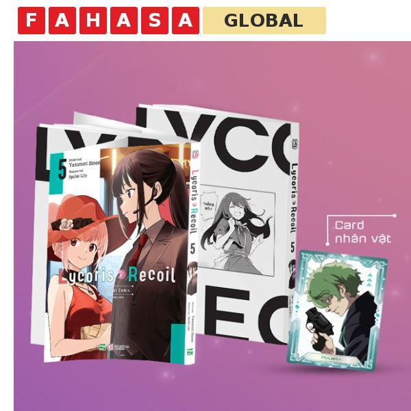 Sách - Lycoris Recoil - Tập 5 - Bản Đặc Biệt - Tặng Kèm Card Nhân Vật