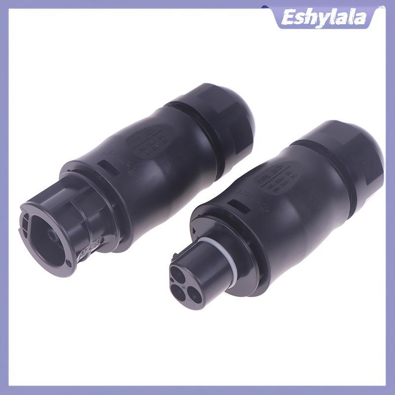Eshylala BC01 3 Pin Kết Nối AC Nam Nữ IP68 Cho Lưới Năng Lượng Mặt Trời Cà Vạt Micro Biến Tần Hoymil