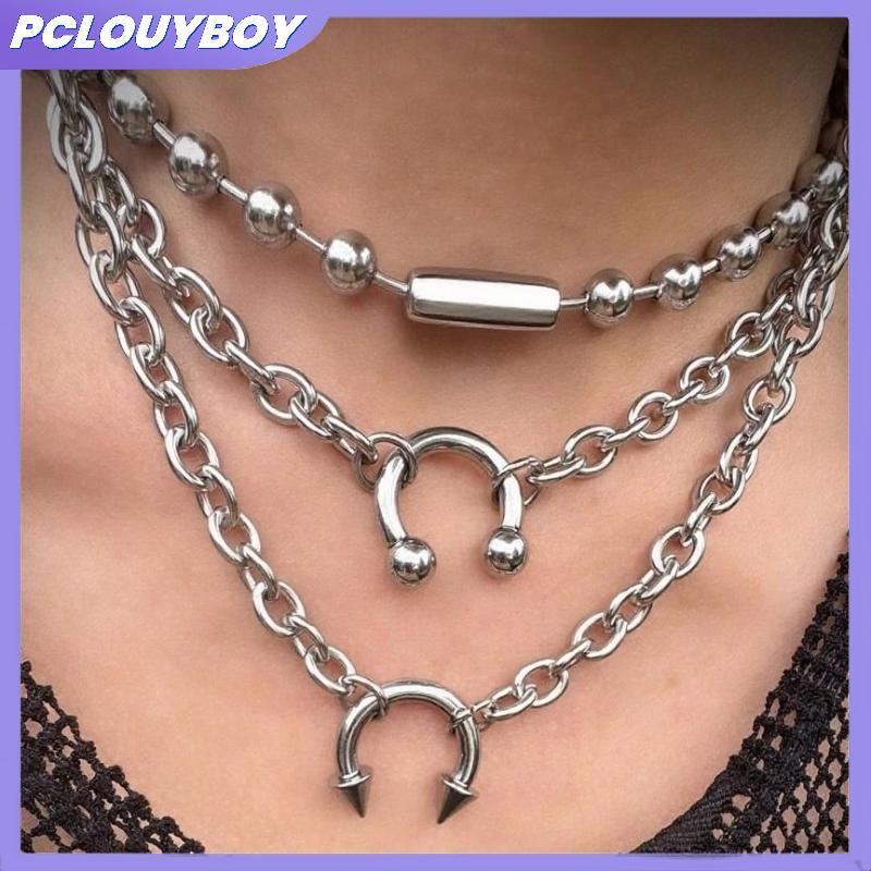 Choker Gothic Đinh Tán Gai cho Nữ - Style Punk Y2K