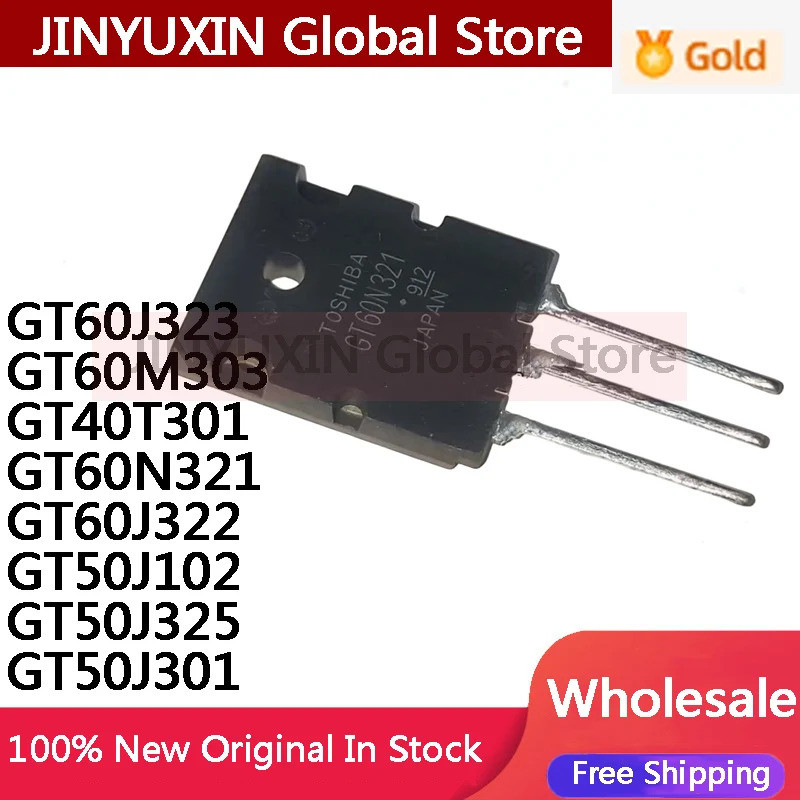 5 Chiếc GT60J323 GT60M303 GT40T301 GT60N321 GT60J322 GT50J102 GT50J325 GT50J301 TO-3PL Lò Vi Sóng Ốn