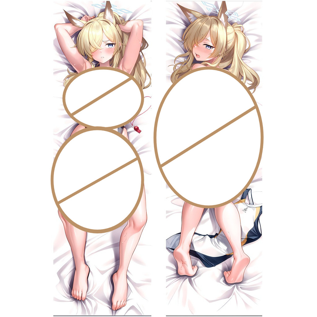Anime Azur Lane Dakimakura Vỏ Gối 2 Mặt In Hình Ôm Toàn Thân