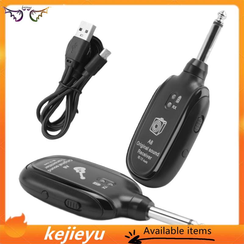 1 Bộ Đầu Thu Amp Di Động Tích Hợp Pin Cho Đàn Guitar