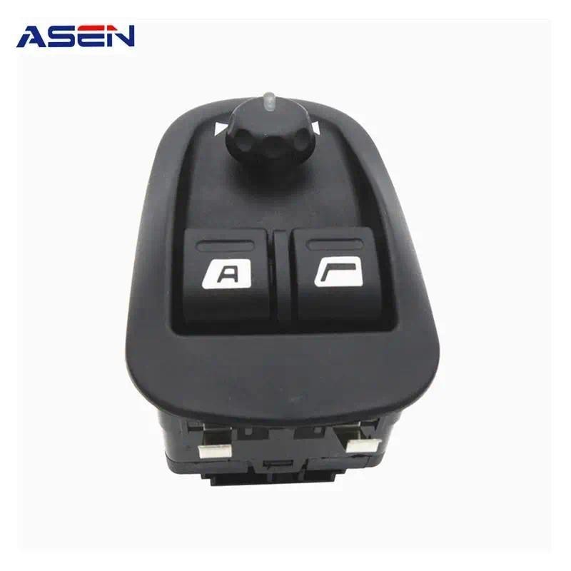 Công tắc cửa sổ điện chính màu đen cho Peugeot 206 206 CC 206SW 306 206 Saloon 2007-2016 6554.WA 655