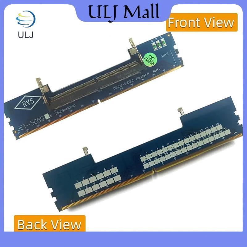 ULJ Laptop DDR5 RAM Sang Máy Tính Để Bàn DDR5 U-DIMM Adapter Bảo Vệ Thẻ Nhớ Bộ Chuyển Đổi Thẻ Nhớ DD
