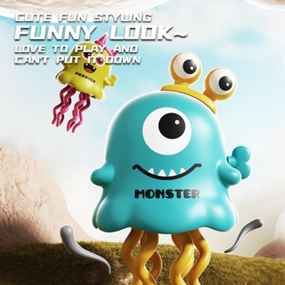 Wind Up Dancing Octopus Toy Nhân vật hành động hoạt hình tương tác để giảm căng thẳng & đầu Q6j2